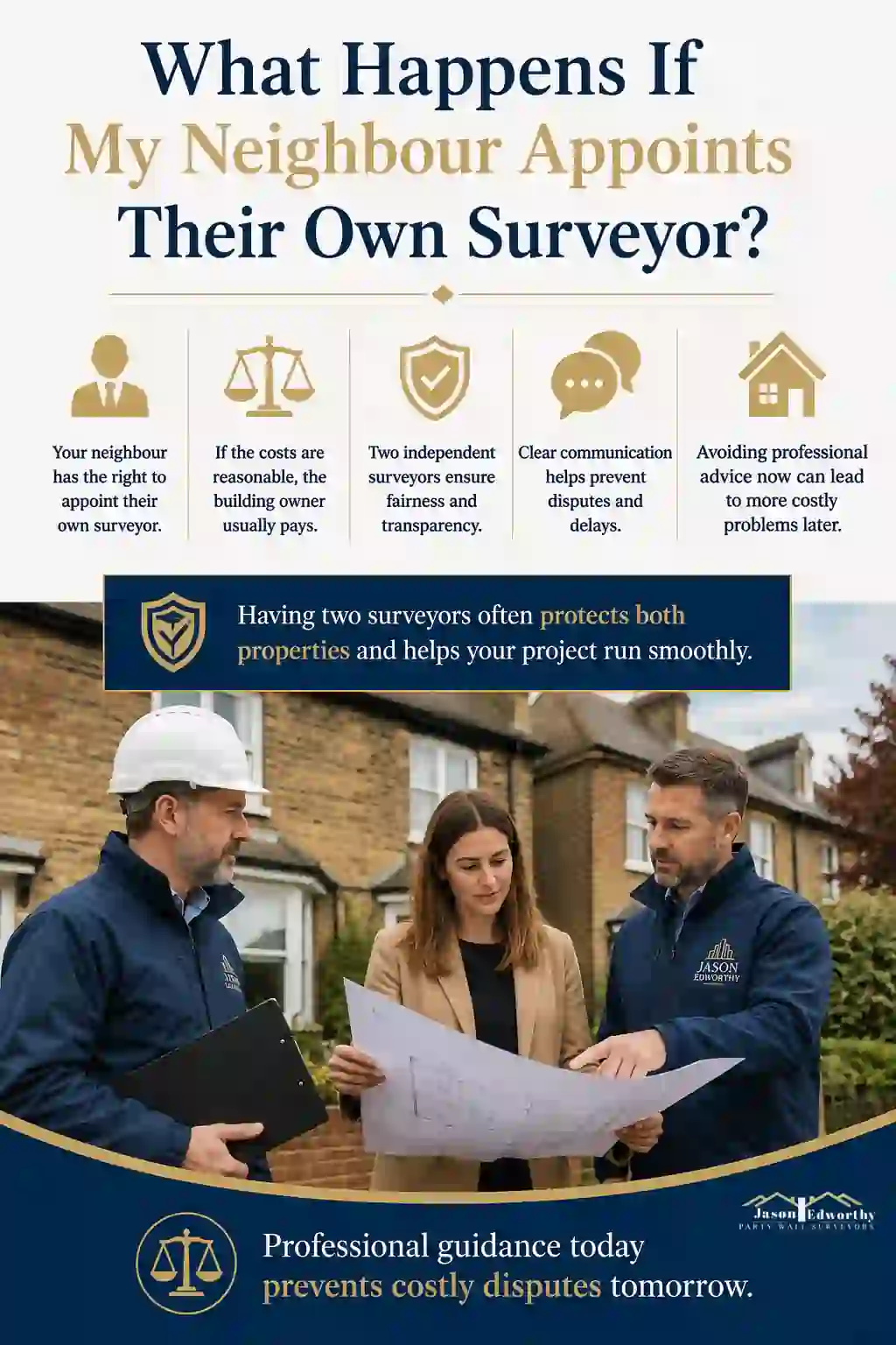 What Happens If My Neighbour Appoints Their Own Surveyor Walsall?